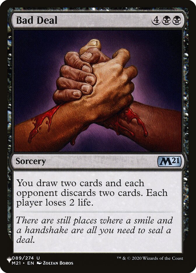Bad Deal - The List (PLST)