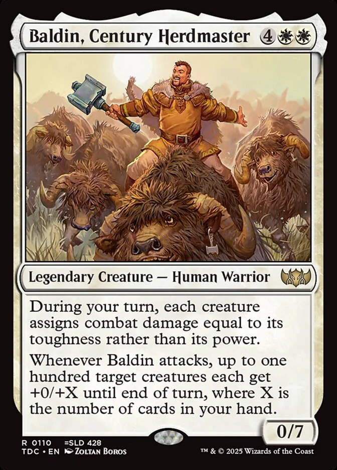 Baldin, Century Herdmaster - Tarkir: Dragonstorm Commander (TDC)