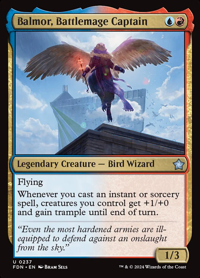 Balmor, Battlemage Captain - Foundations (FDN)