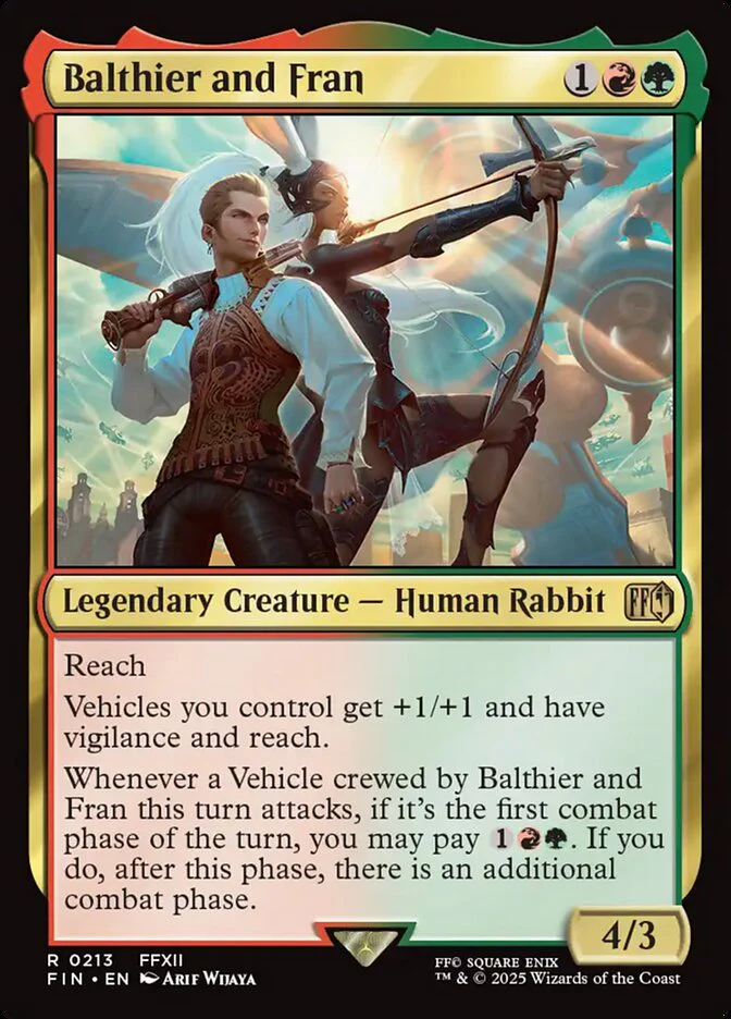 Balthier and Fran (213) - [Foil] Final Fantasy (FIN)