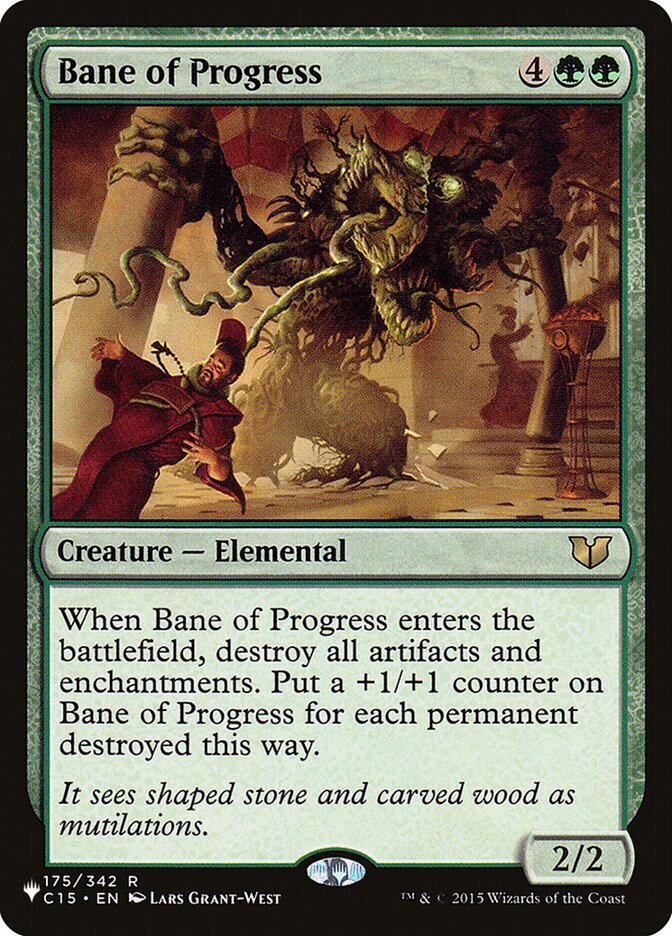 Bane of Progress - The List (PLST)