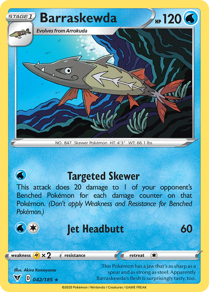 Barraskewda (42/185) - Vivid Voltage (VIV)