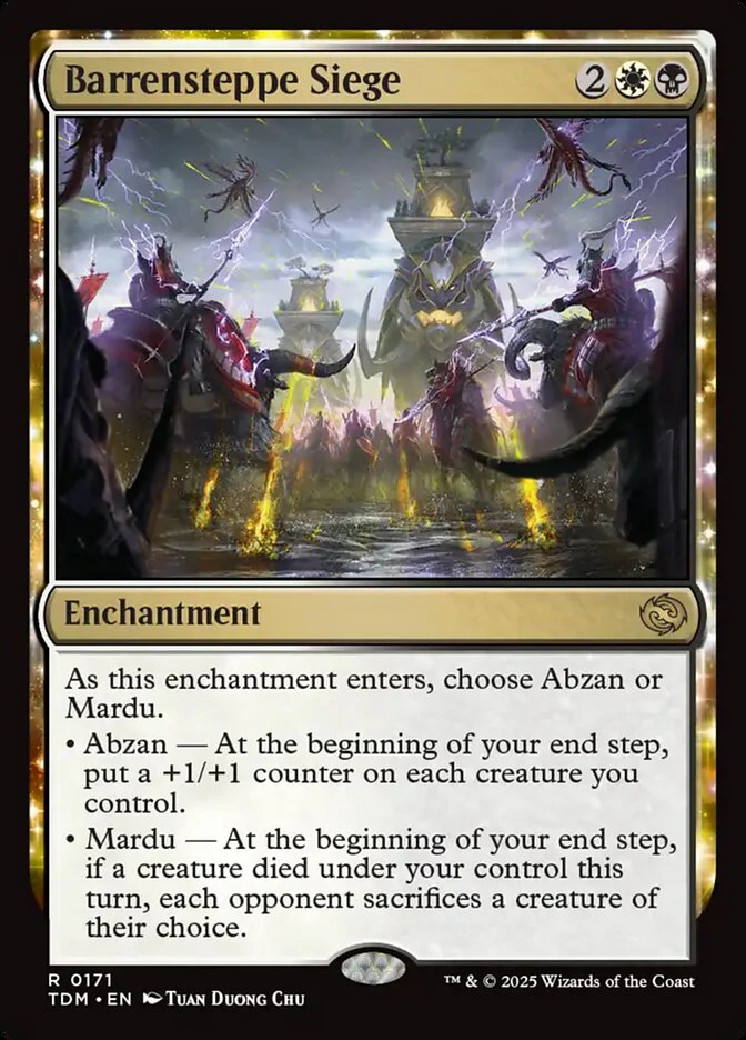 Barrensteppe Siege (171) - [Foil] Tarkir: Dragonstorm (TDM)