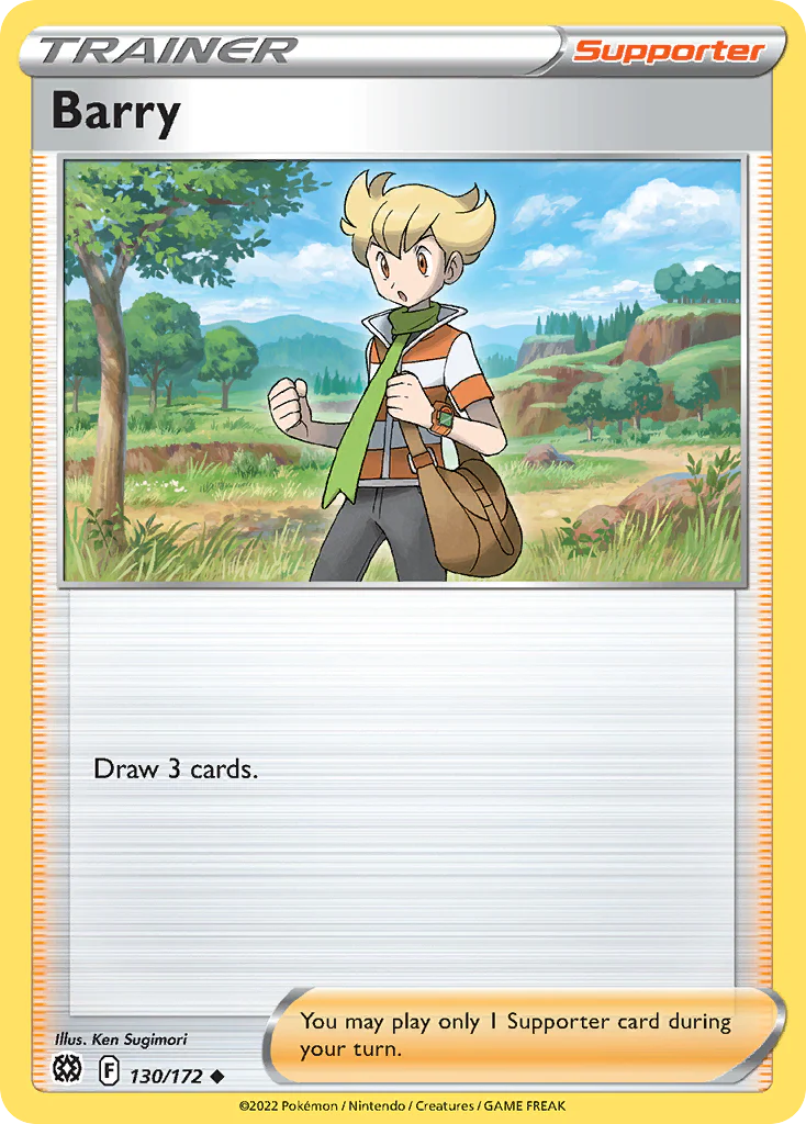 Barry (130/172) - [Reverse Holo] Brilliant Stars (BRS)