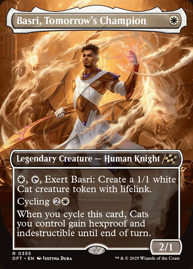 Basri, Tomorrow's Champion - [Borderless] Aetherdrift (DFT)