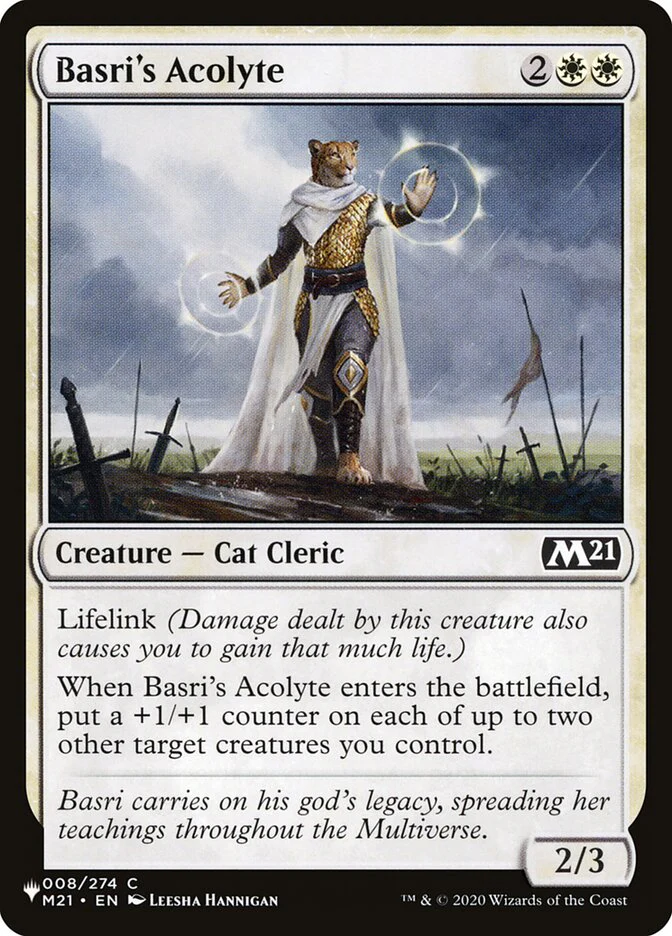 Basri's Acolyte - The List (PLST)