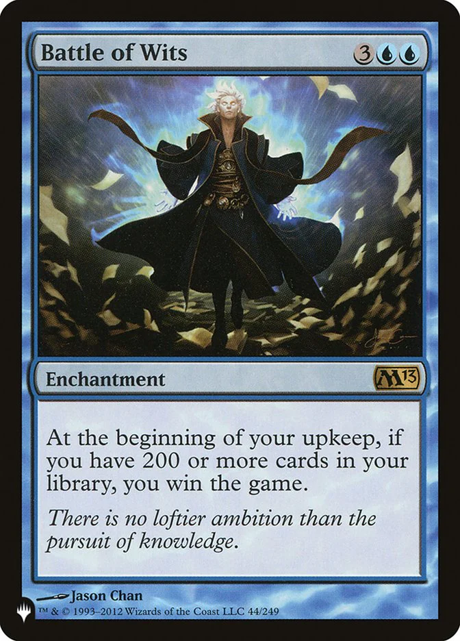 Battle of Wits - The List (PLST)