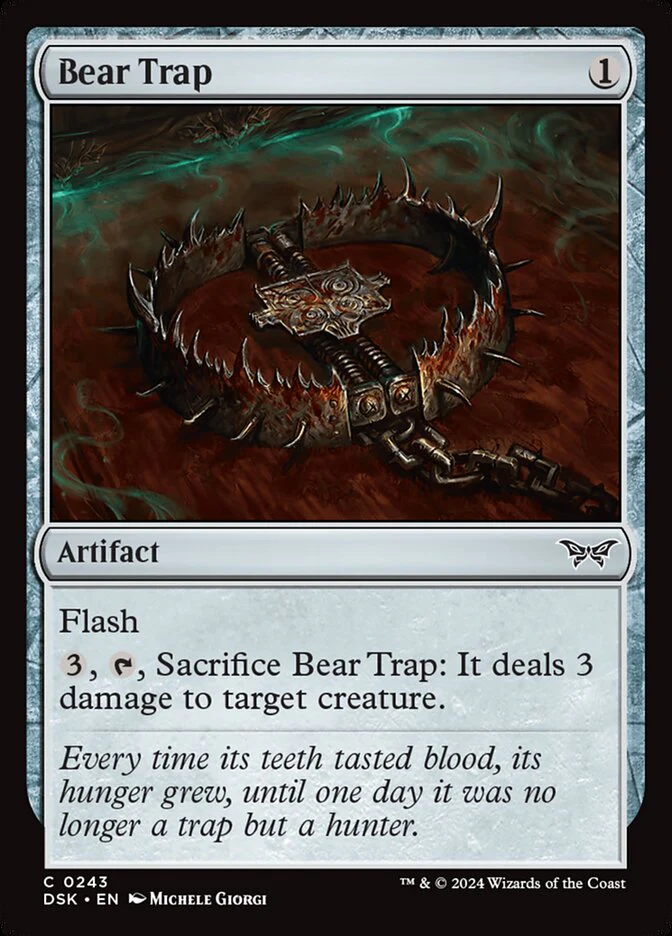 Bear Trap - Duskmourn: House of Horror (DSK)
