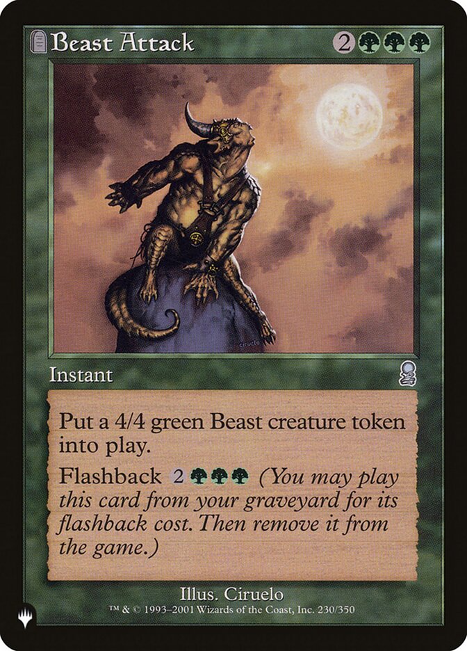 Beast Attack - The List (PLST)
