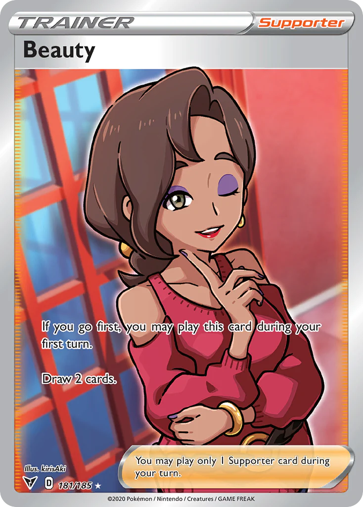 Beauty (181/185) - [Full Art] Vivid Voltage (VIV)