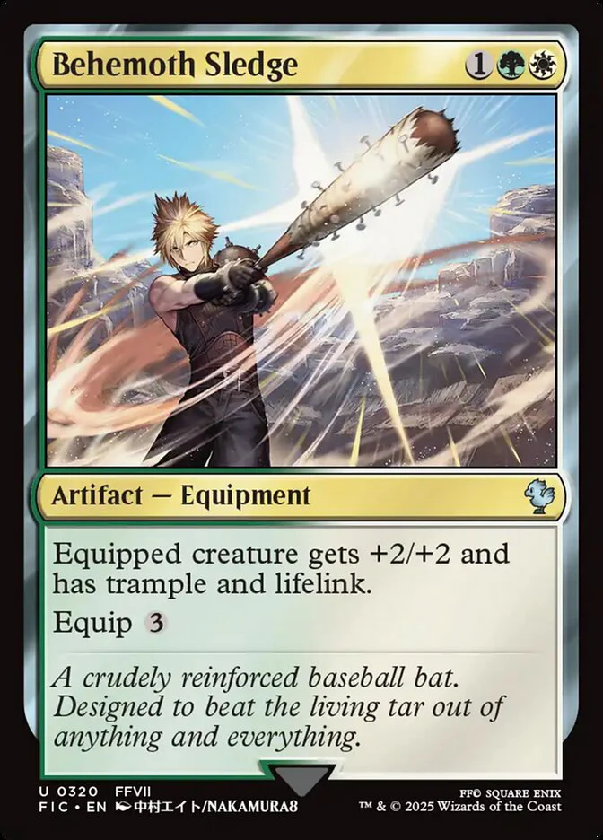 Behemoth Sledge (320) - [Surge Foil] Final Fantasy Commander (FIC)