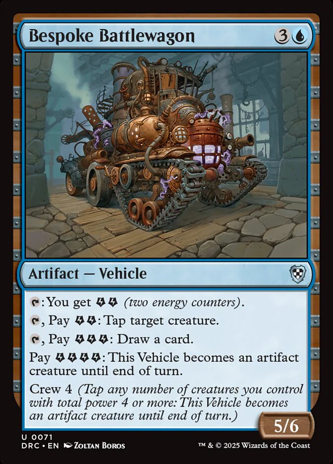 Bespoke Battlewagon - Aetherdrift Commander (DRC)