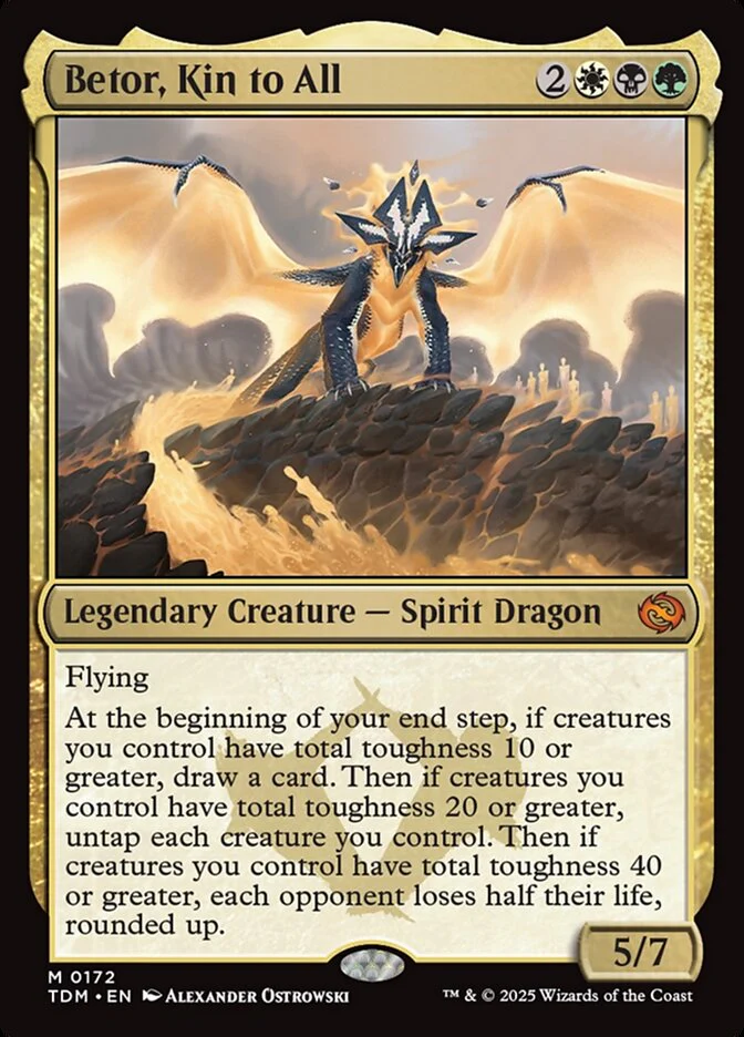 Betor, Kin to All (172) - [Foil] Tarkir: Dragonstorm (TDM)