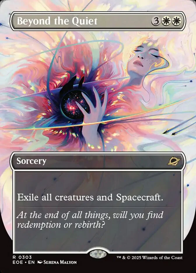 Beyond the Quiet (303) - [Foil, Borderless] Edge of Eternities (EOE)