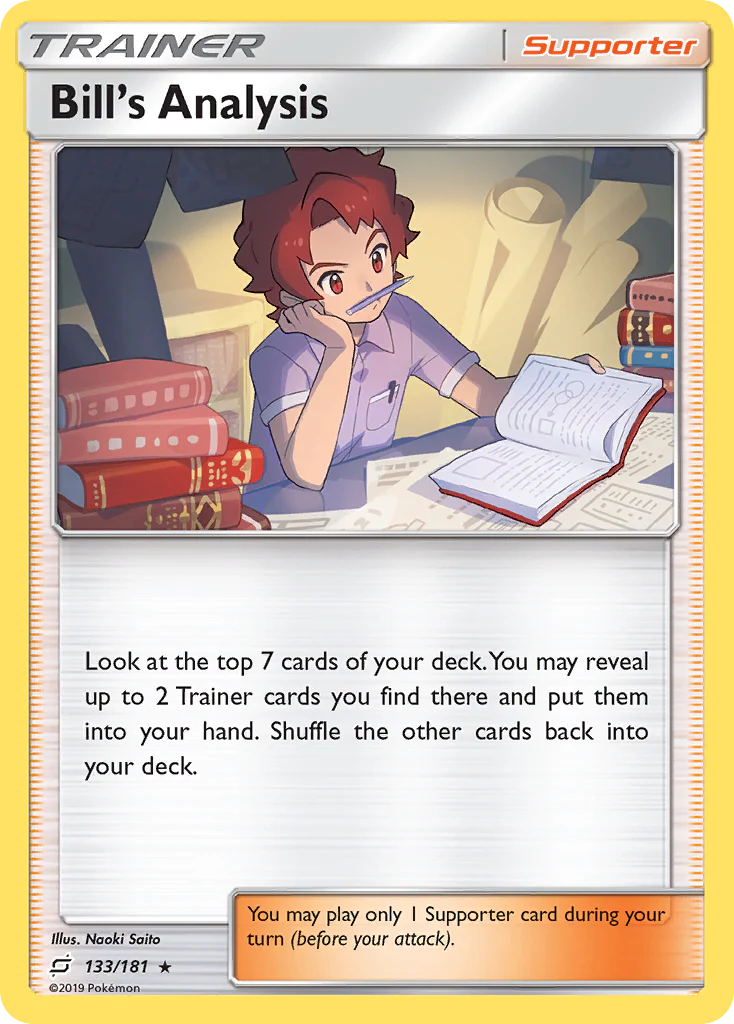 Bill's Analysis (133/181) - [Reverse Holo] Team Up (TEU)