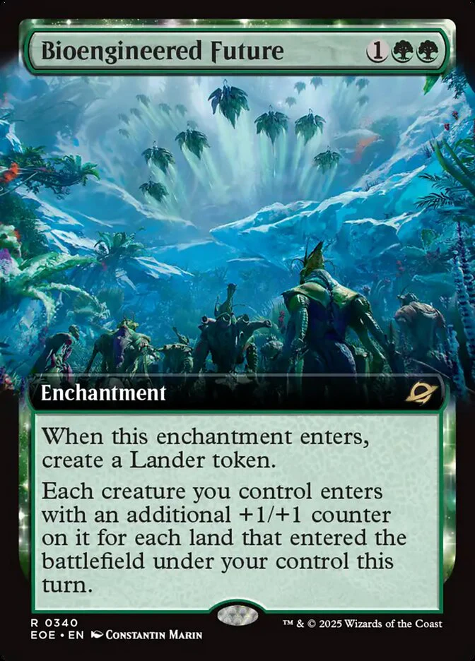 Bioengineered Future (340) - [Foil, Extended Art] Edge of Eternities (EOE)