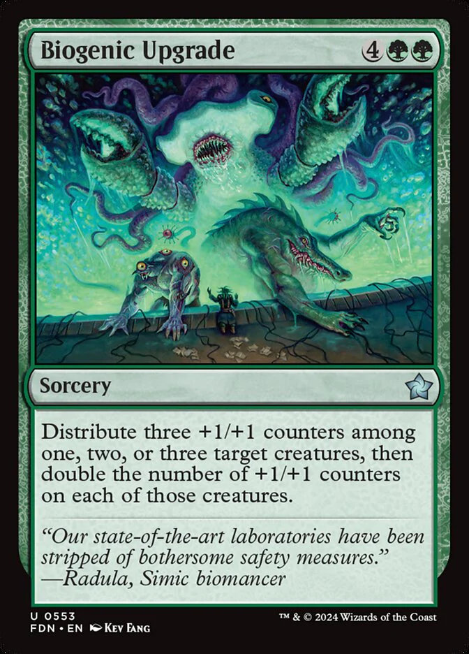 Biogenic Upgrade - Foundations (FDN)