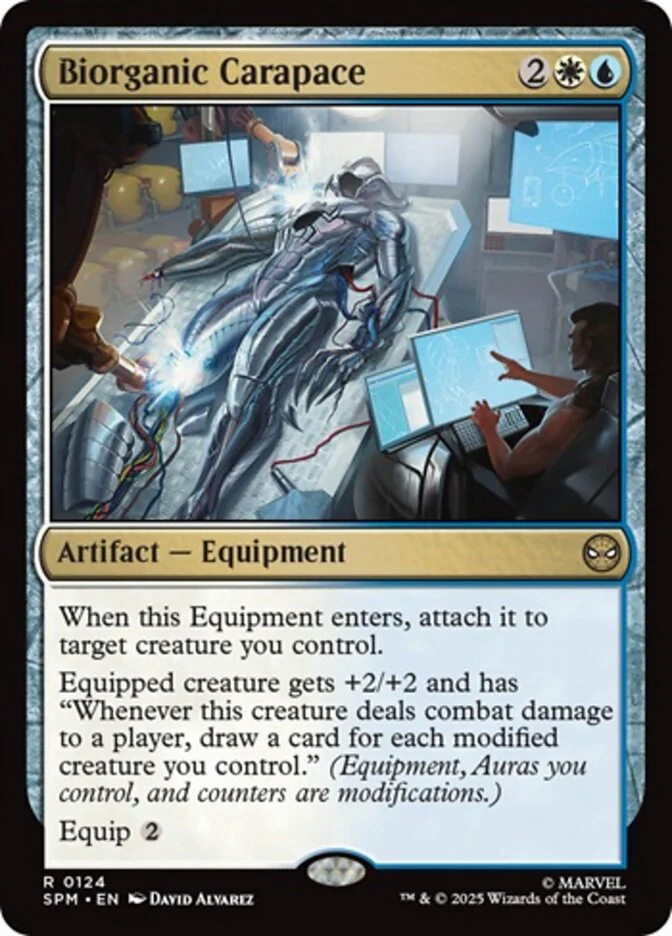 Biorganic Carapace (124) - [Foil] Marvel's Spider-Man (SPM)