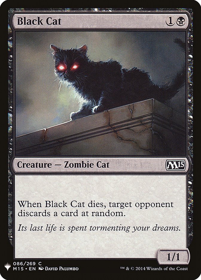 Black Cat - The List (PLST)