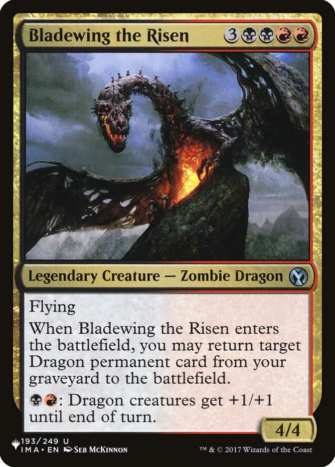 Bladewing the Risen - The List (PLST)