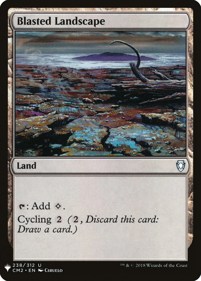 Blasted Landscape - The List (PLST)