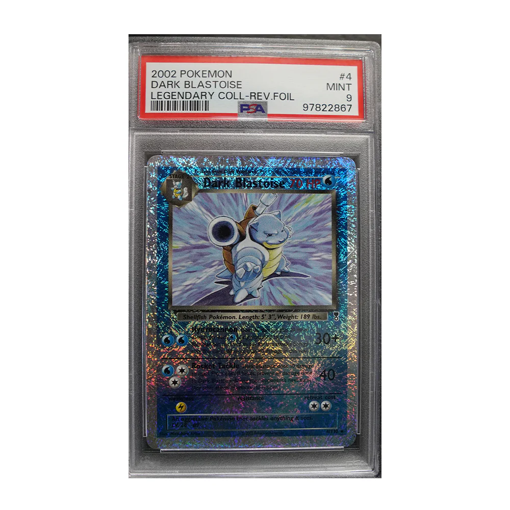 Dark Blastoise - [Reverse Holo, Graded PSA 9] Legendary Collection (LC)