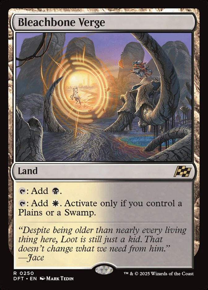 Bleachbone Verge - [Foil] Aetherdrift (DFT)