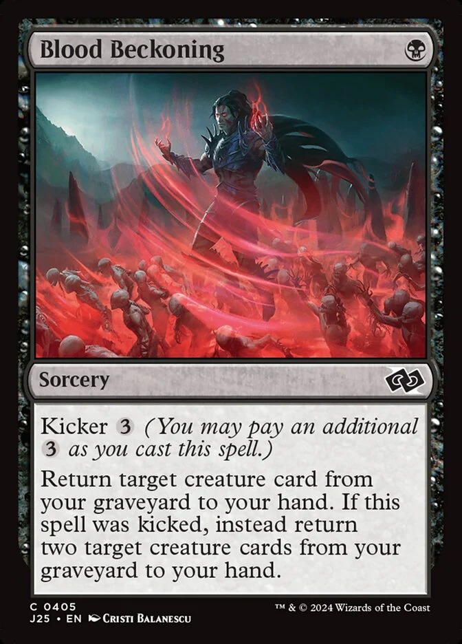 Blood Beckoning - Foundations Jumpstart (J25)