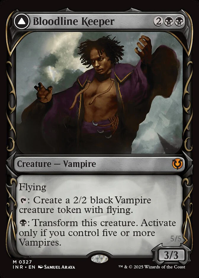 Bloodline Keeper // Lord of Lineage - [Foil, Showcase] Innistrad Remastered (INR)