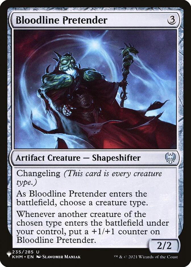 Bloodline Pretender - The List (PLST)