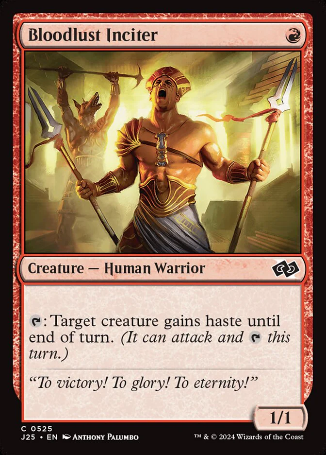 Bloodlust Inciter - Foundations Jumpstart (J25)
