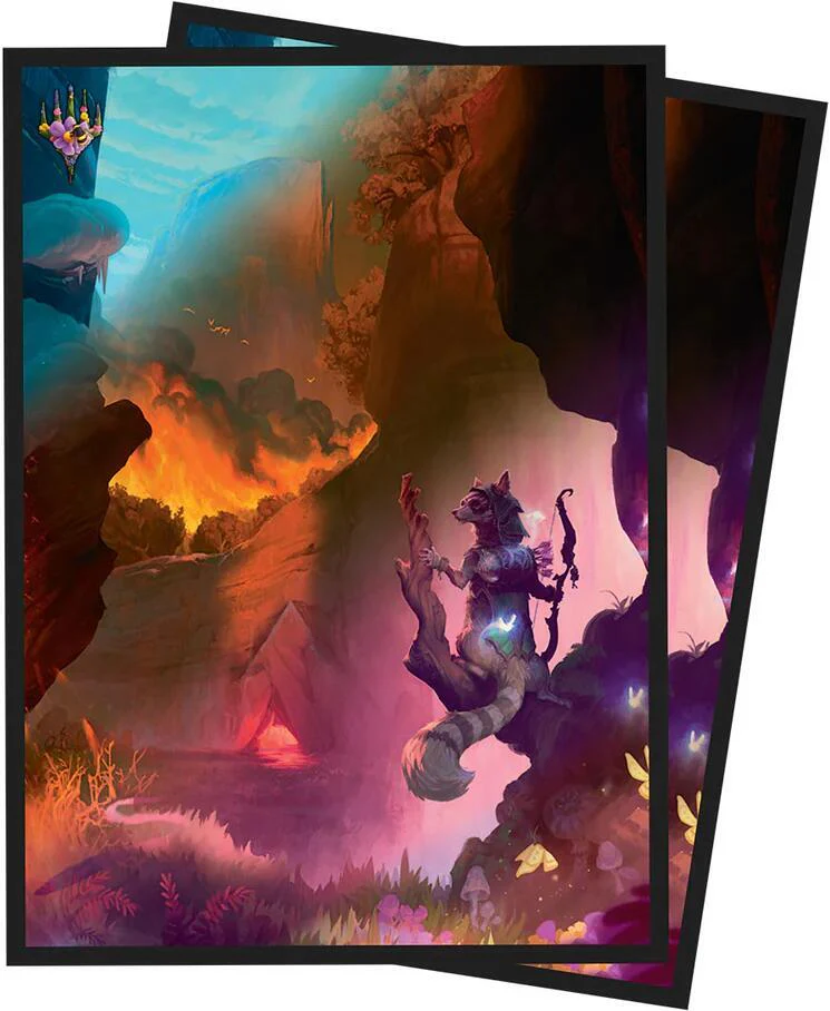 Bloomburrow Mountain Standard Deck Protector Sleeves for Magic (100-Pack)