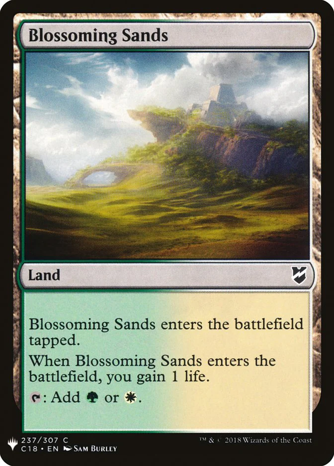Blossoming Sands - The List (PLST)