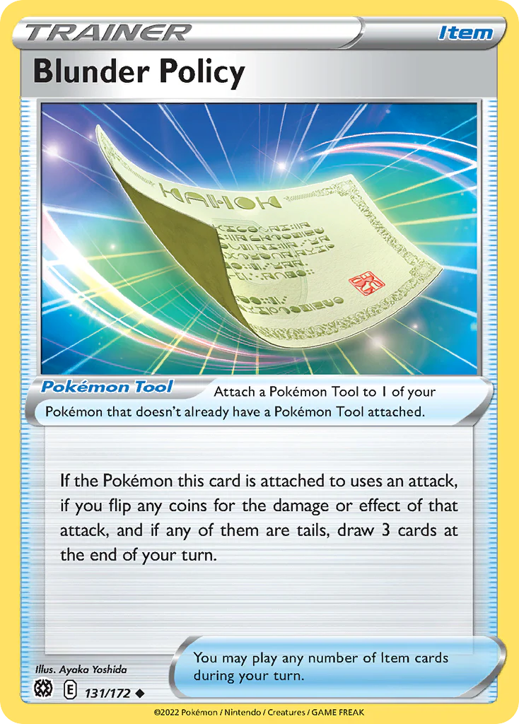 Blunder Policy (131/172) - Brilliant Stars (BRS)