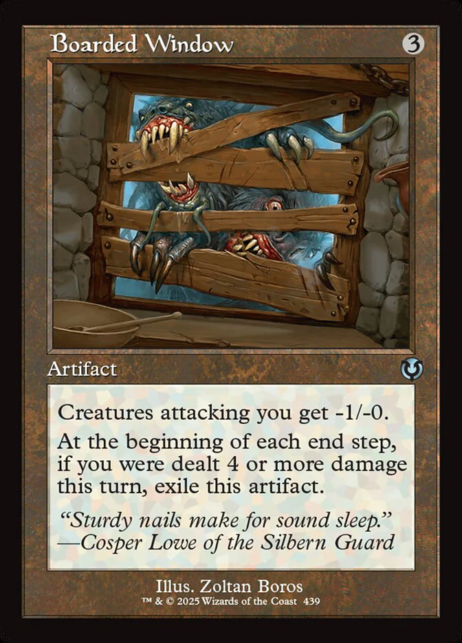 Boarded Window - [Retro Frame] Innistrad Remastered (INR)