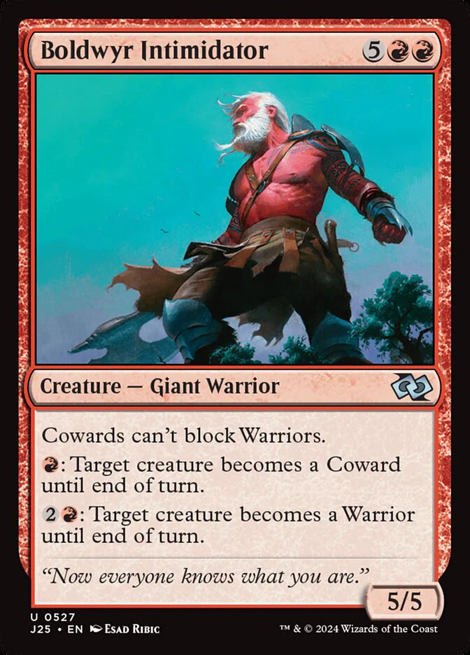 Boldwyr Intimidator - Foundations Jumpstart (J25)