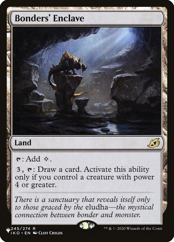 Bonders' Enclave - The List (PLST)