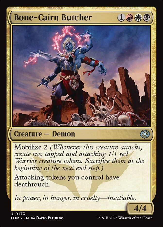 Bone-Cairn Butcher (173) - [Foil] Tarkir: Dragonstorm (TDM)