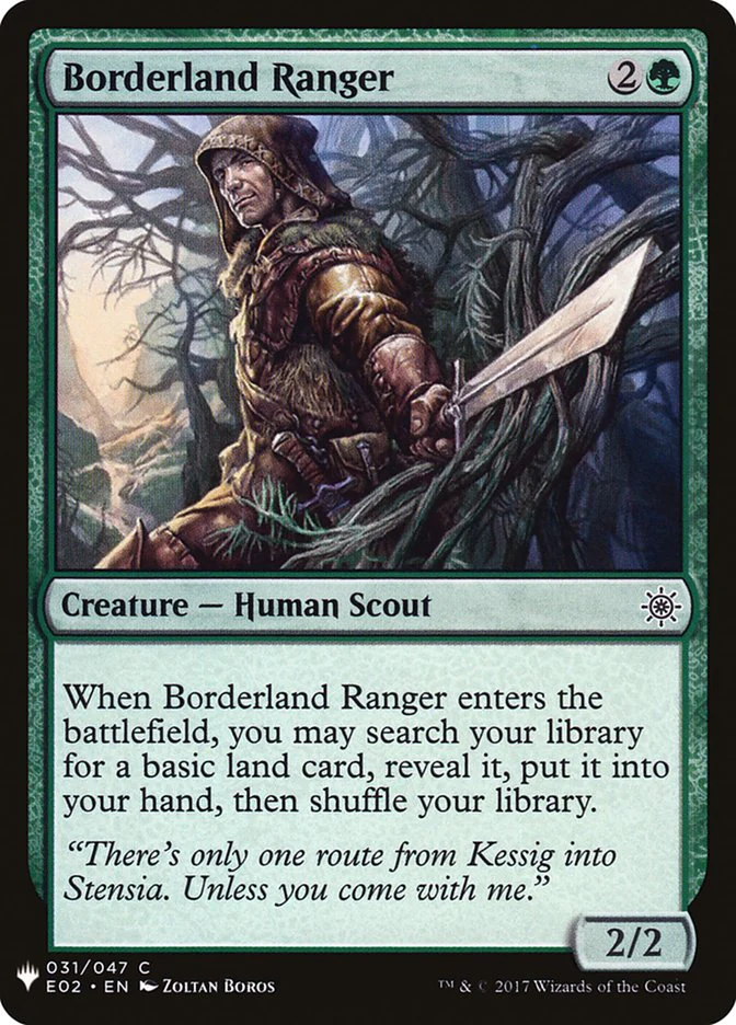 Borderland Ranger - The List (PLST)