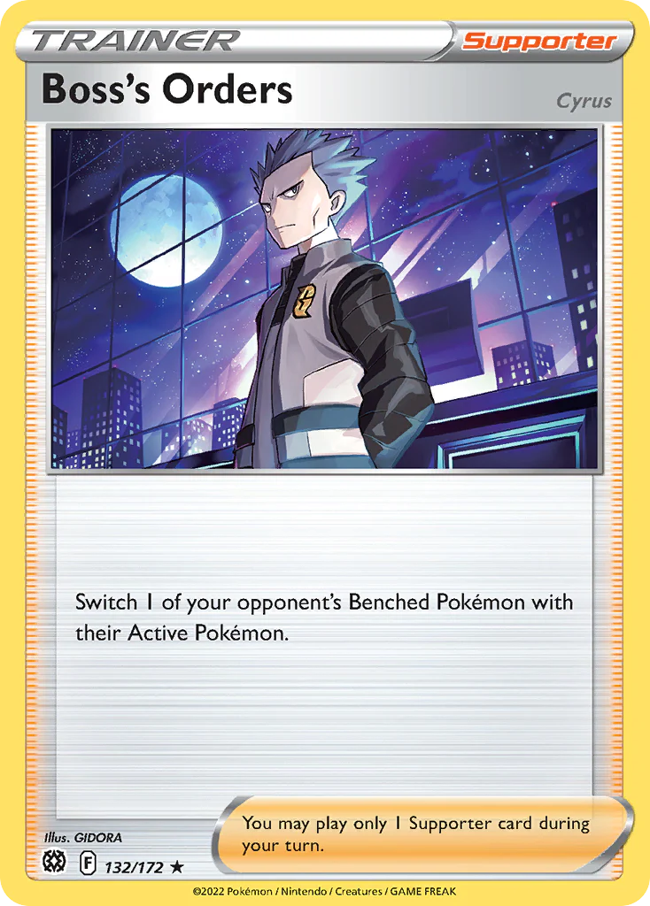 Boss's Orders (132/172) - [Holo Foil] Brilliant Stars (BRS)