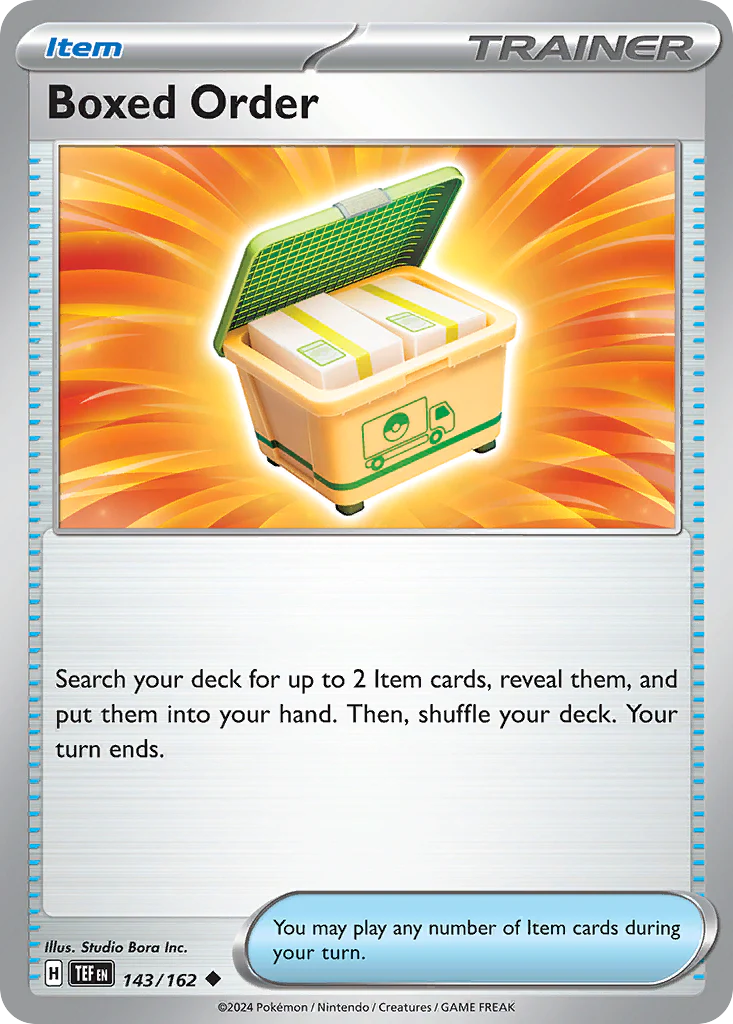 Boxed Order (143/162) - [Reverse Holo] Temporal Forces (TEF)