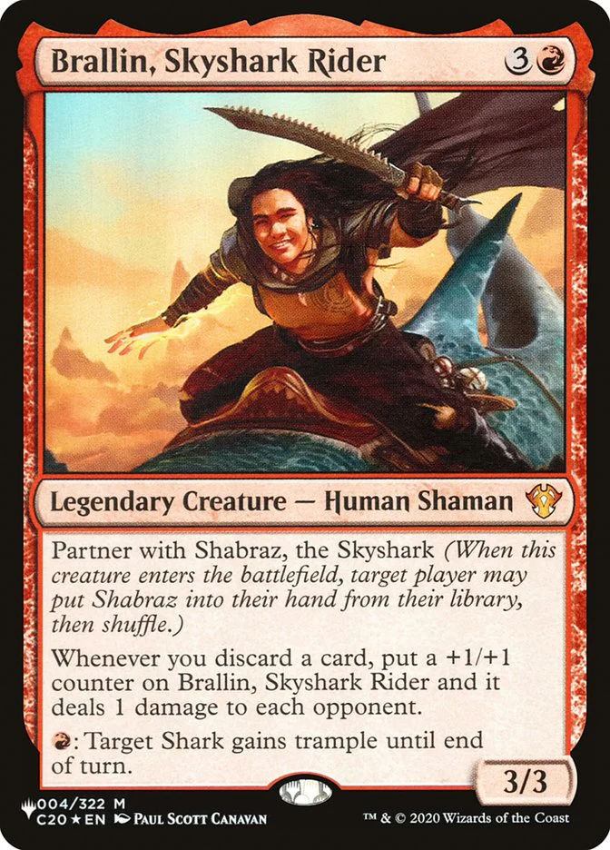 Brallin, Skyshark Rider - The List (PLST)