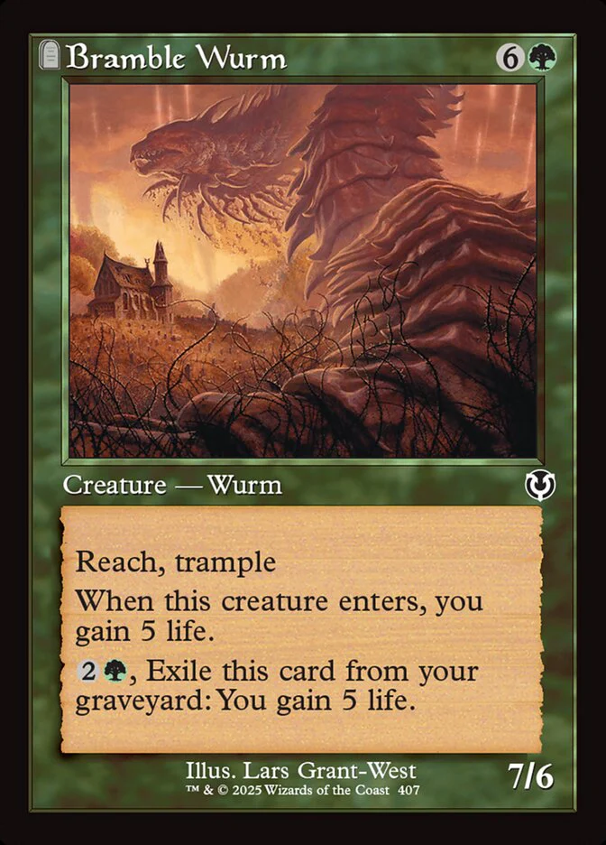 Bramble Wurm - [Retro Frame] Innistrad Remastered (INR)