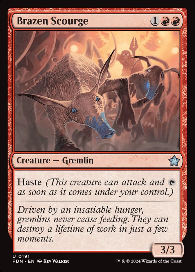 Brazen Scourge - [Foil] Foundations (FDN)