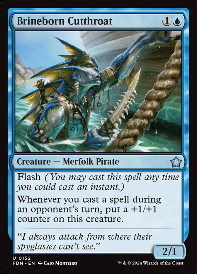 Brineborn Cutthroat - Foundations (FDN)