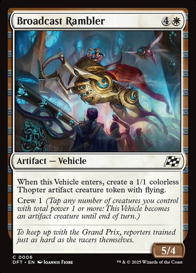 Broadcast Rambler - [Foil] Aetherdrift (DFT)