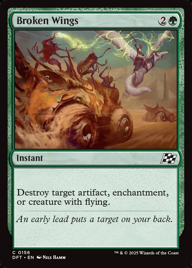 Broken Wings - [Foil] Aetherdrift (DFT)