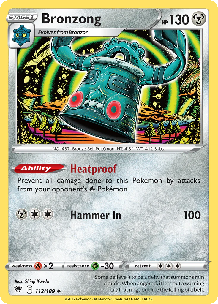Bronzong (112/189) - Astral Radiance (ASR)