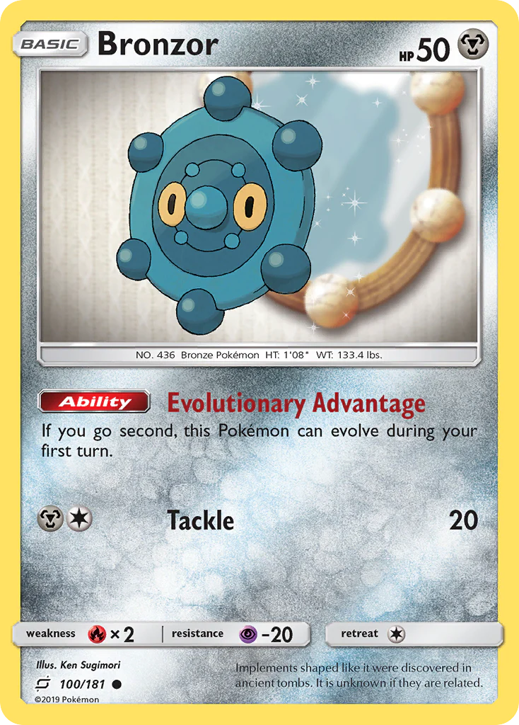 Bronzor (100/181) - Team Up (TEU)