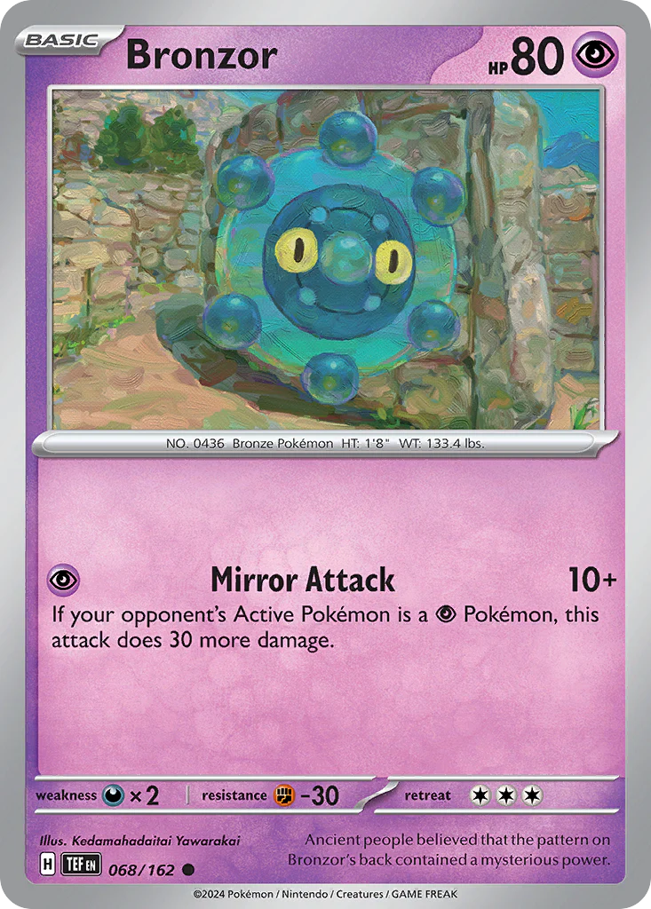 Bronzor (68/162) - Temporal Forces (TEF)